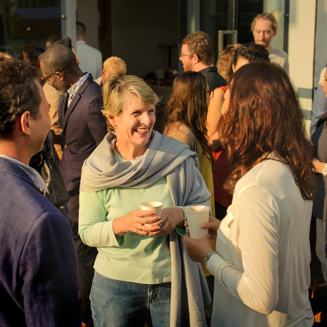 Diverse,People,Mingling,At,An,Event